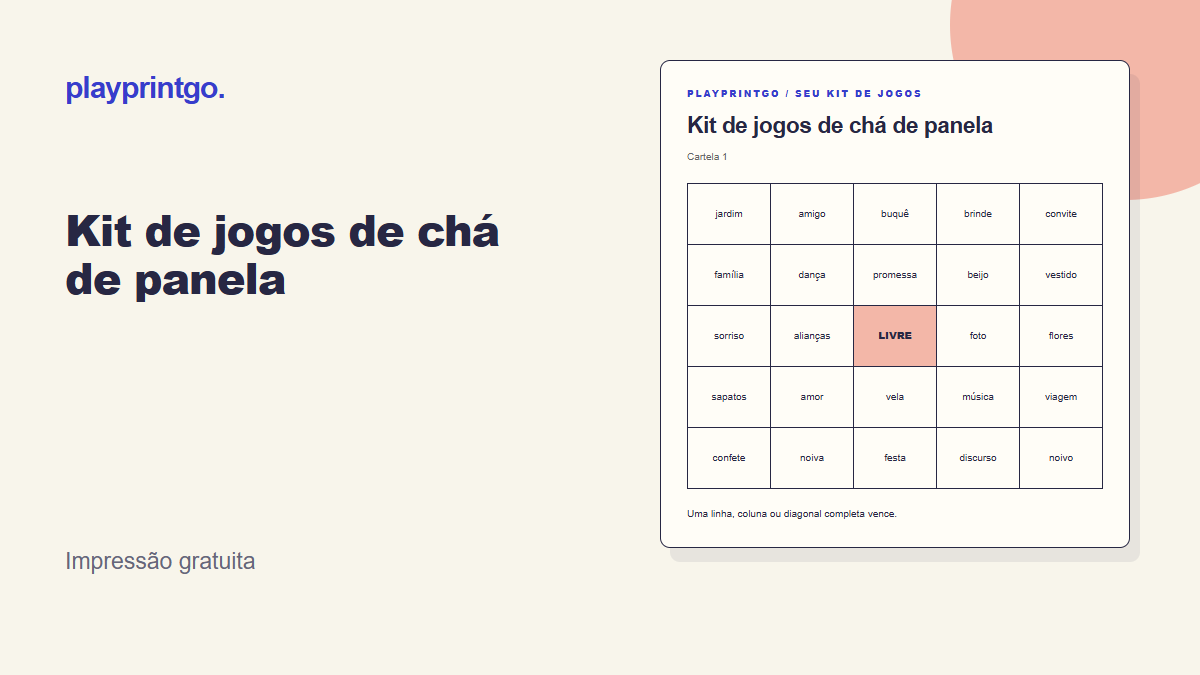 Kit de jogos de chá de panela - Prévia